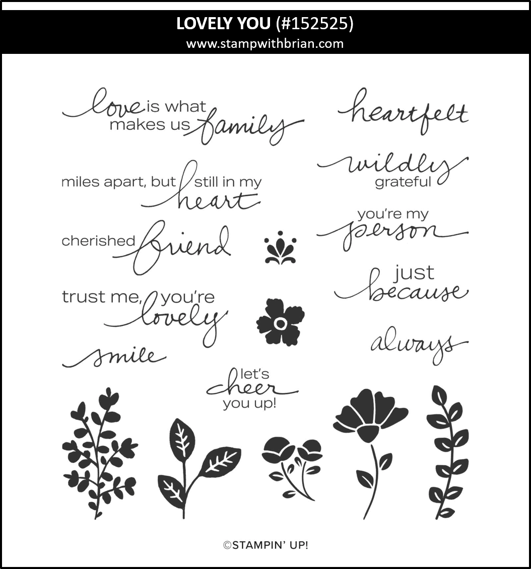 Lovely You, Stampin Up!, 152525