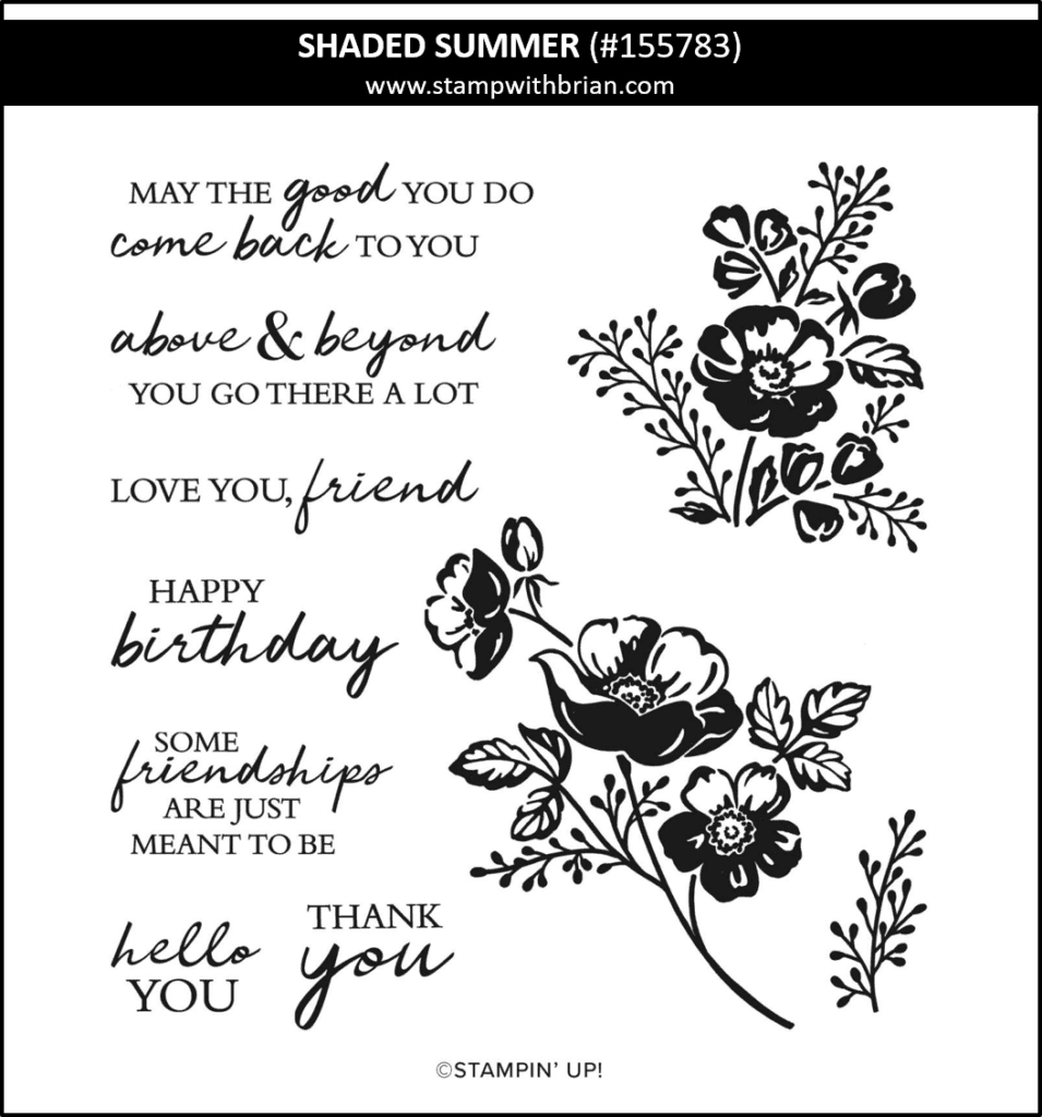 Shaded Summer, Stampin Up!, 155783