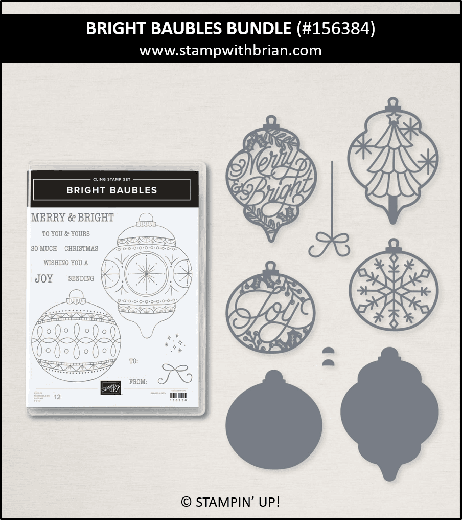 Bright Baubles Bundle, Stampin Up! 156384 Bright Baubles Bundle, Stampin Up! 156384