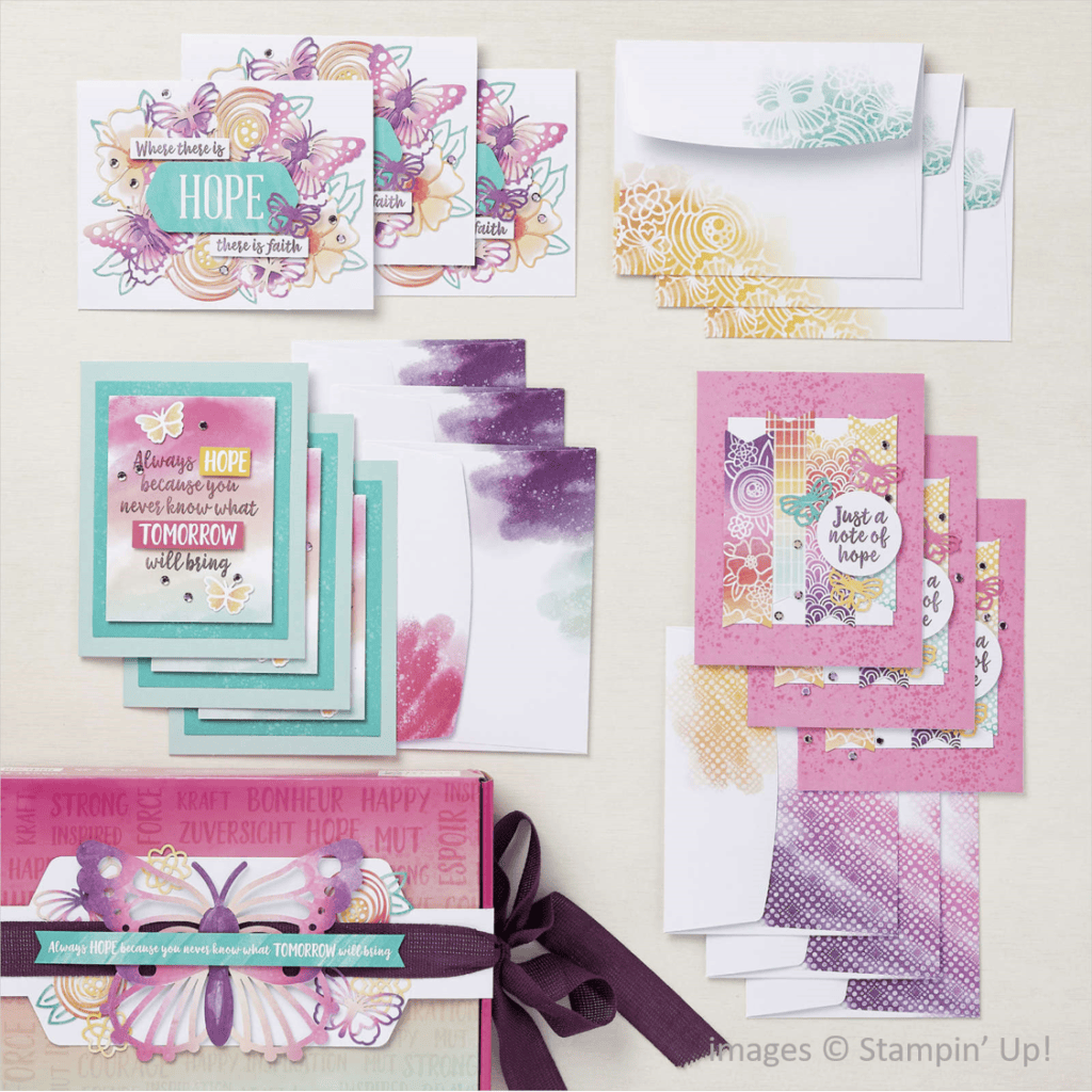 Hope Box Paper Pumpkin Kit, Stampin Up! 158541 Hope Box Paper Pumpkin Kit, Stampin Up! 158541