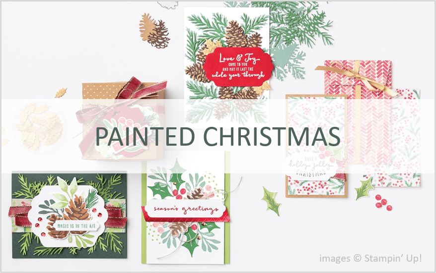 Painted Christmas Product Suite, Stampin Up!, July-December 2021 Mini Catalog