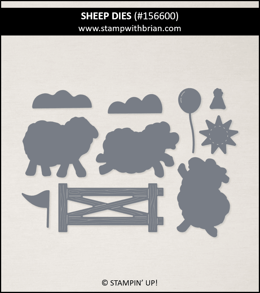 Sheep Dies, Stampin Up! 156600