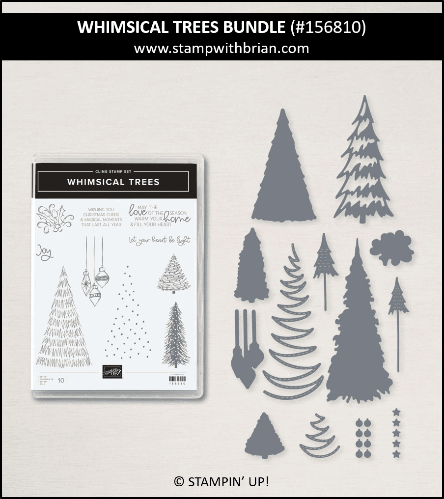 Whimsical Trees Bundle, Stampin Up! 156810