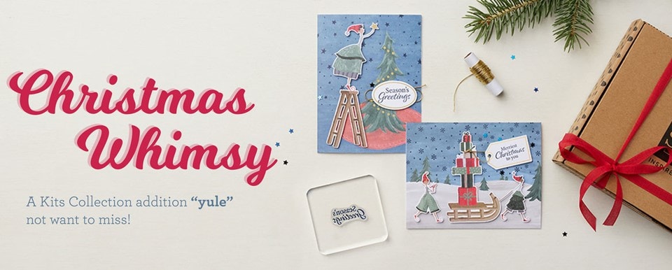 Christmas Whimsy Card Kit, Stampin Up!, 158166 banner Christmas Whimsy Card Kit, Stampin Up!, 158166 banner