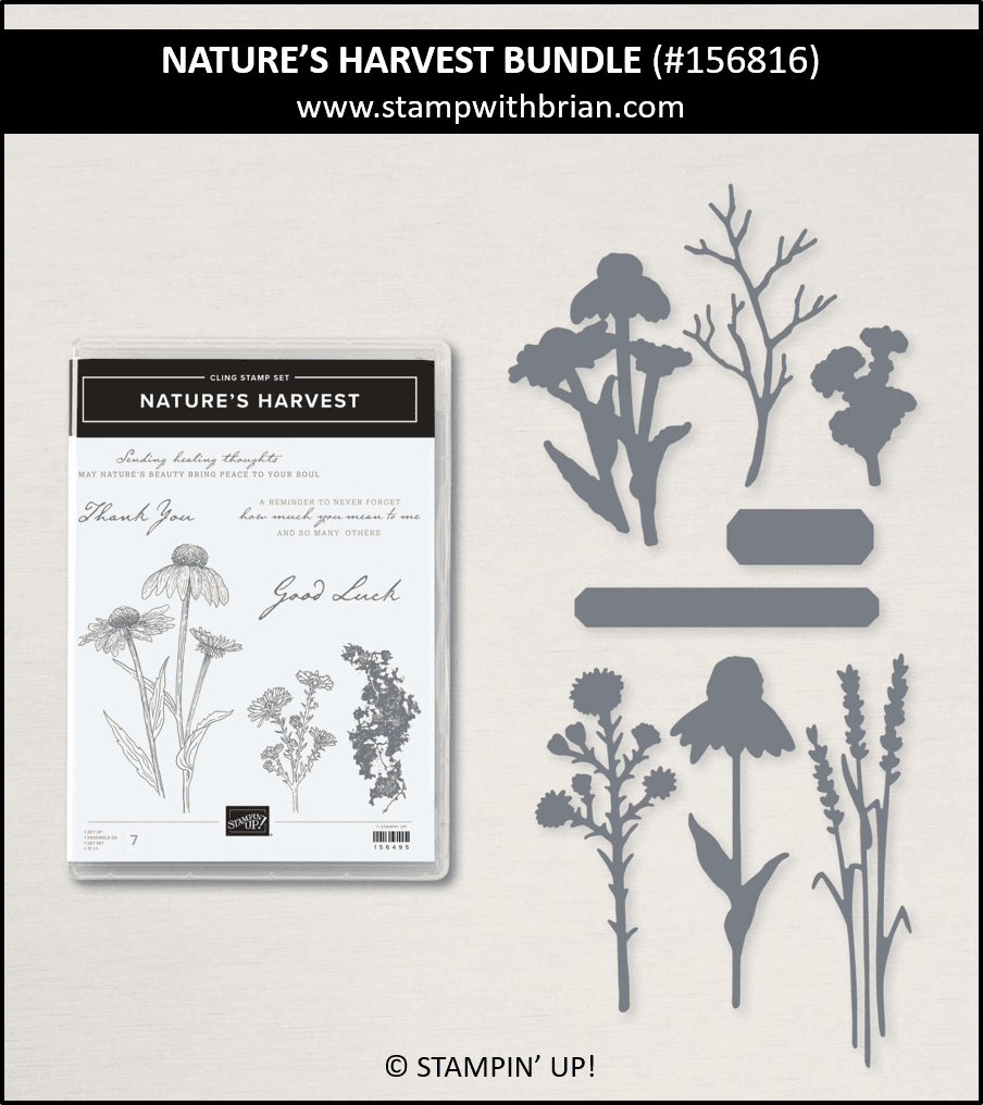 Nature's Harvest Bundle, Stampin Up! 156816