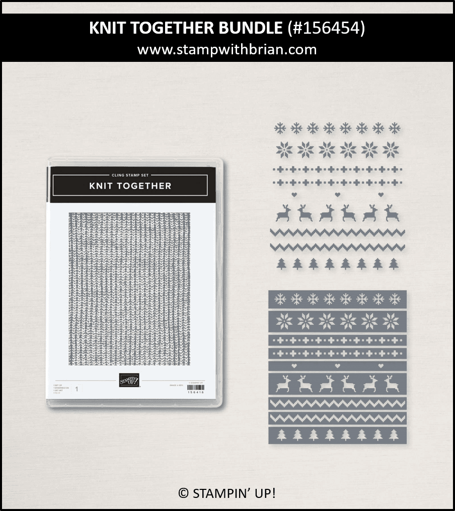 Knit Together Bundle, Stampin Up!, 156454