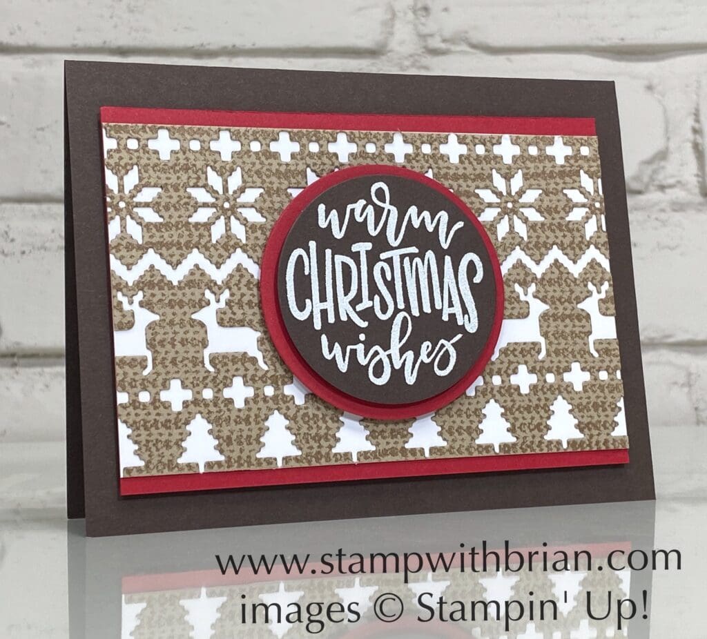 Knit Together, Encircled in Warmth, Stampin Up!, Brian King