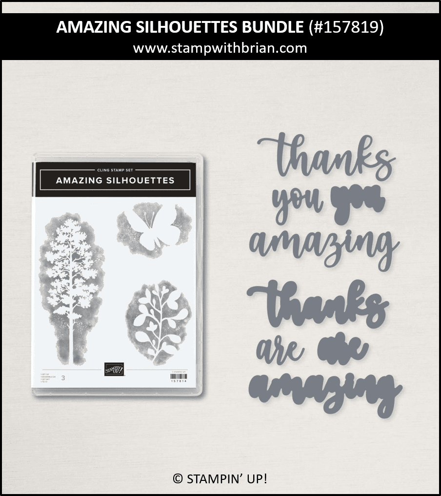 Amazing Silhouettes Bundle, Stampin Up! 157819