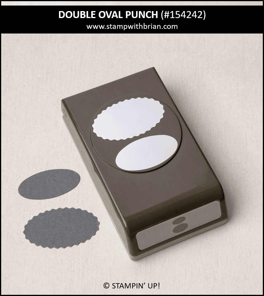 Double Oval Punch, Stampin Up! 154242