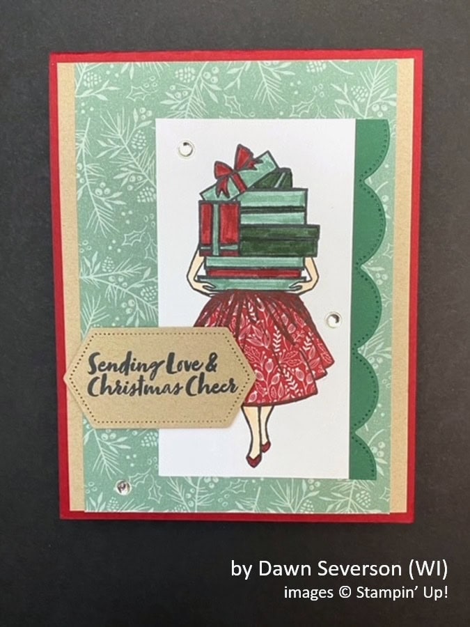 by Dawn Severson, 2021 Holiday One-for-One Swap, Stampin Up! by Dawn Severson, 2021 Holiday One-for-One Swap, Stampin Up!
