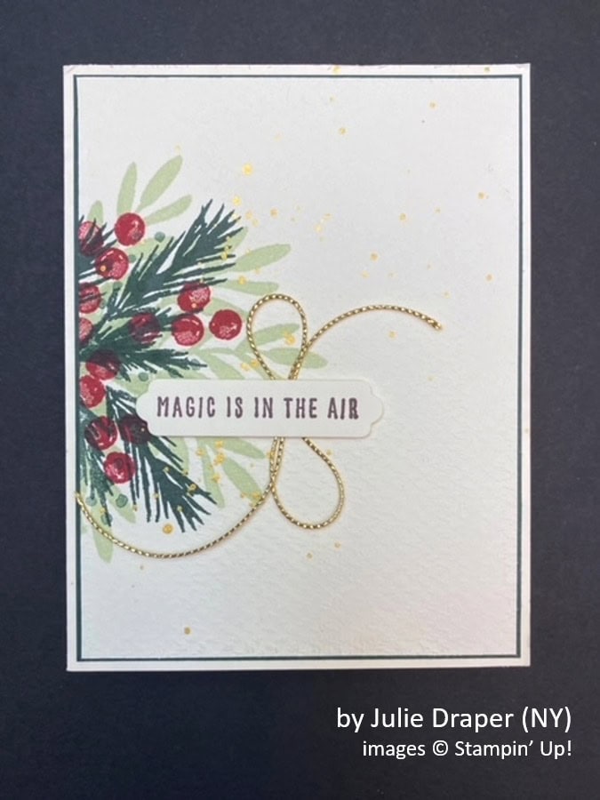by Julie Draper, 2021 Holiday One-for-One Swap, Stampin Up! by Julie Draper, 2021 Holiday One-for-One Swap, Stampin Up!