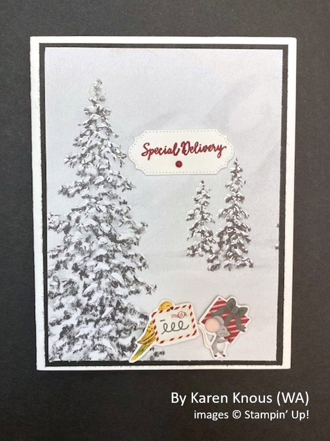 by Karen Knous, 2021 Holiday One-for-One Swap, Stampin Up! by Karen Knous, 2021 Holiday One-for-One Swap, Stampin Up!