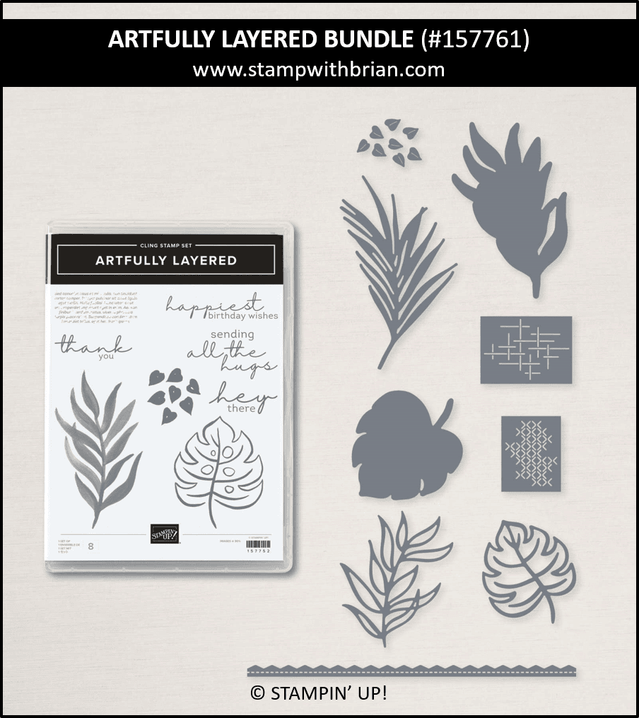 Artfully Layered Bundle, Stampin Up!, 157761