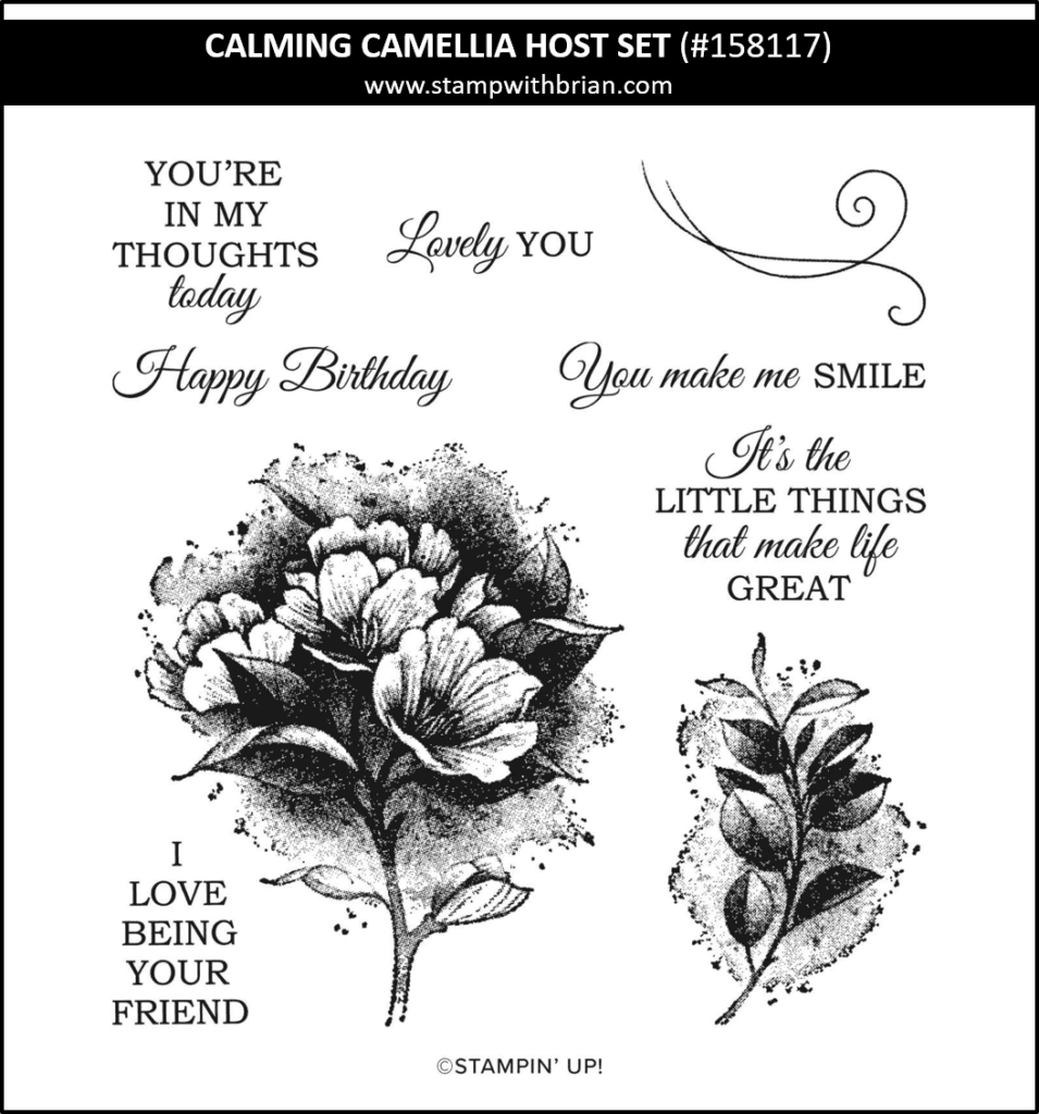Calming Camellia Host Set, Stampin Up! 158117
