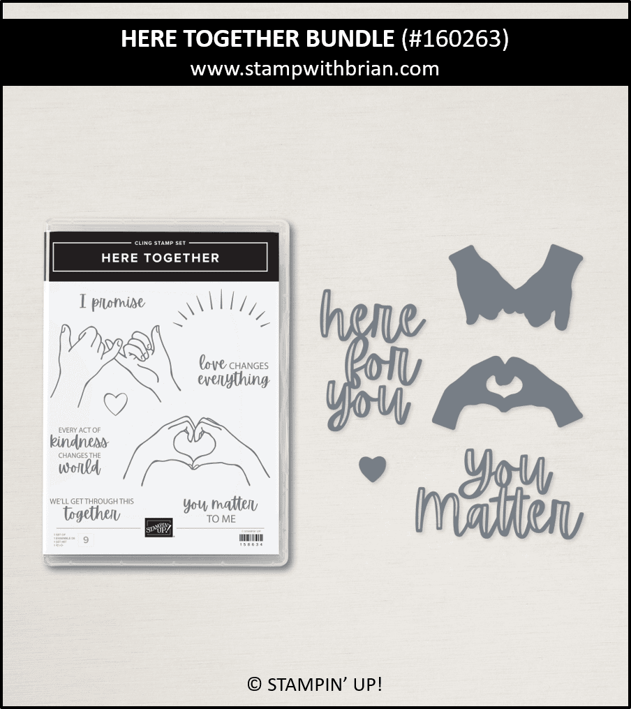 Here Together Bundle, Stampin Up! 160263