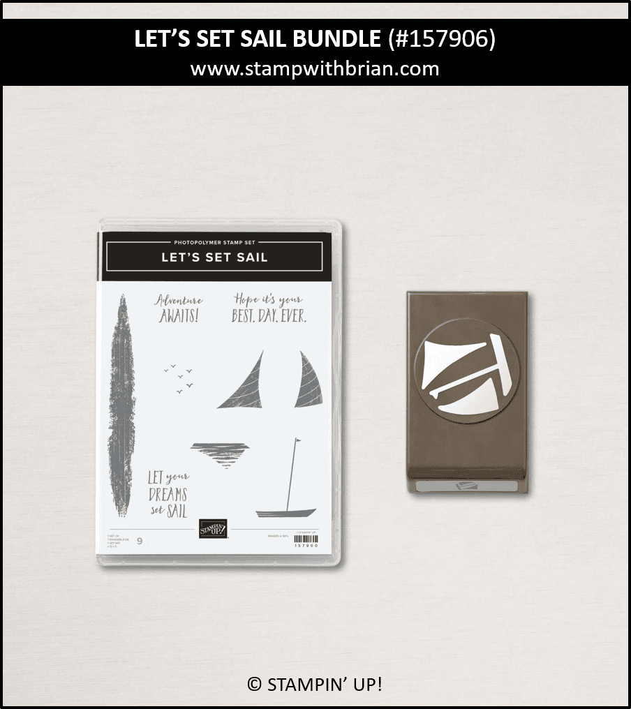 Let's Set Sail Bundle, Stampin Up!, 157906