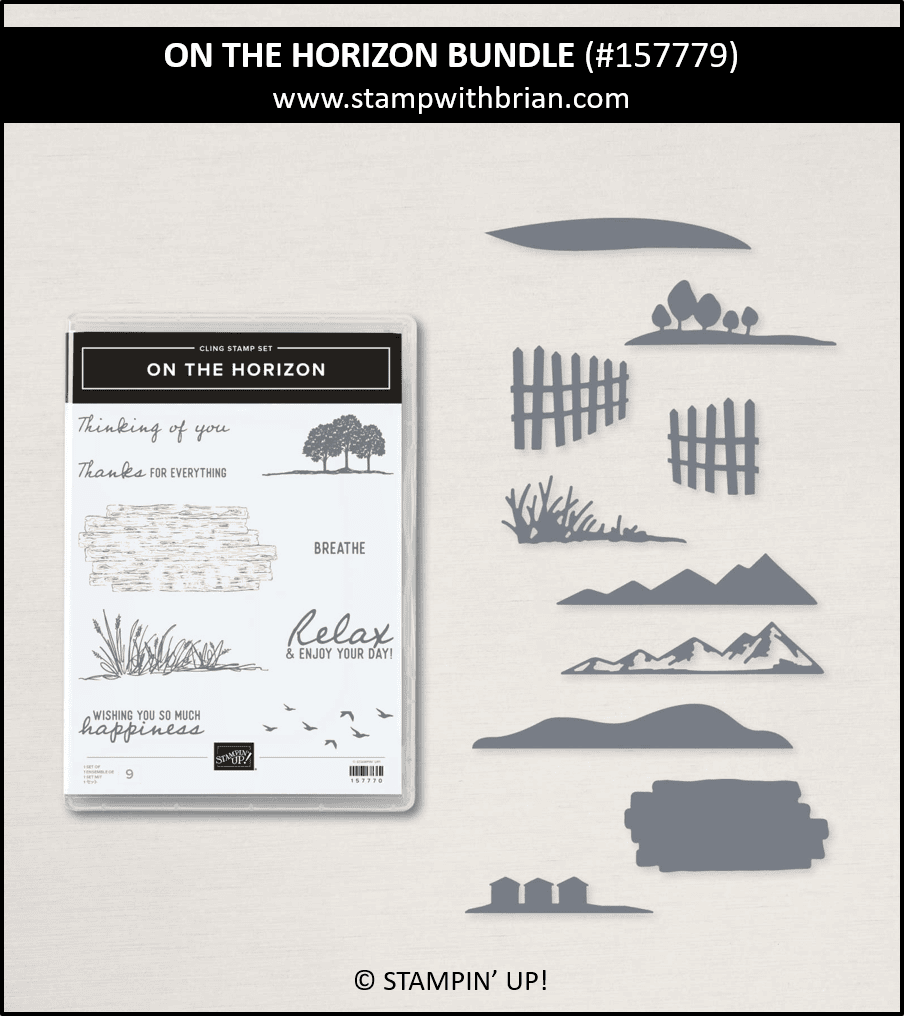 On the Horizon Bundle, Stampin Up! 157779