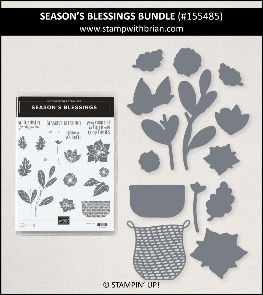Season's Blessings Bundle, Stampin Up!, 155485