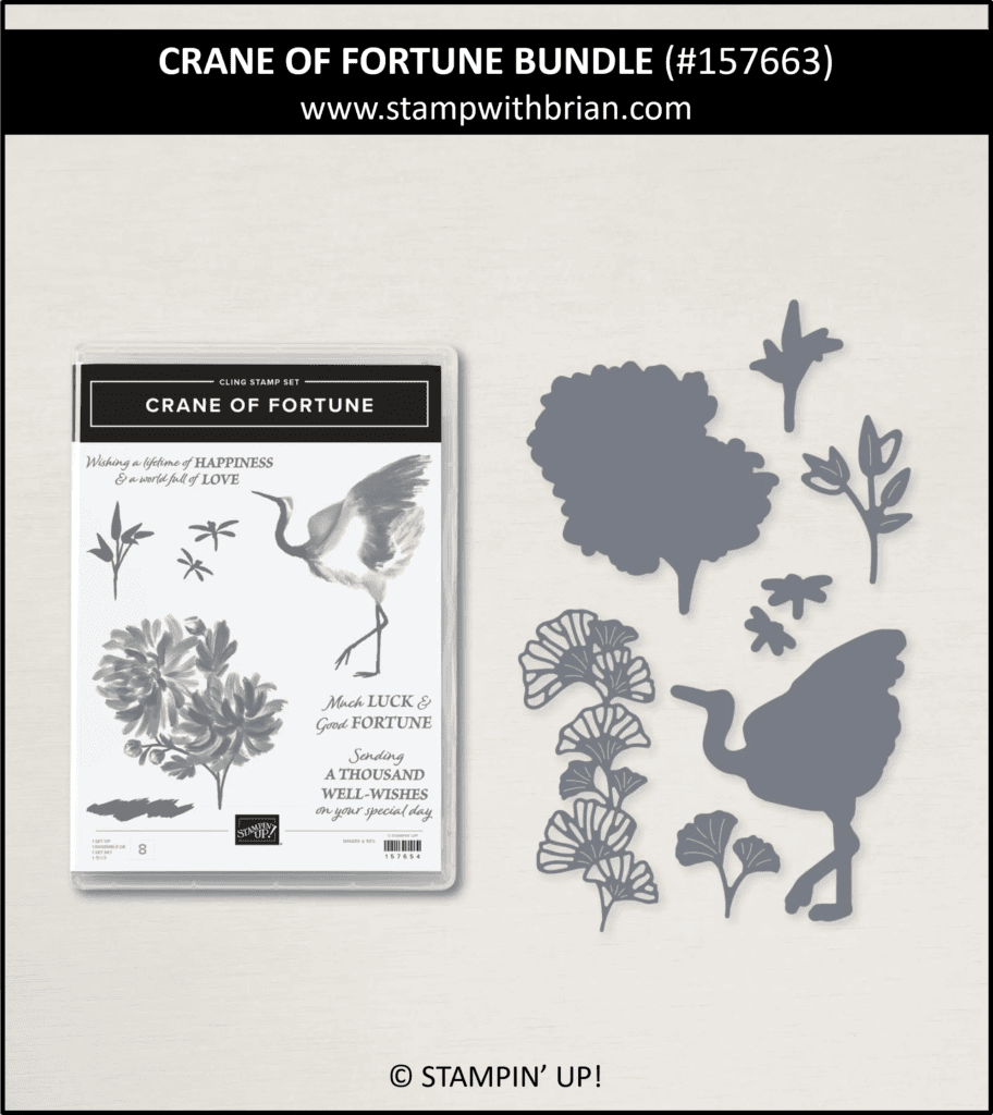 Crane of Fortune Bundle, Stampin Up!, 157663