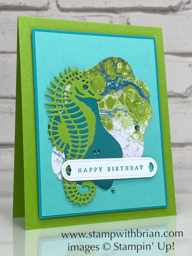 Waves of Inspiration Collection, Sea Life Dies, Stampin Up!, Brian King