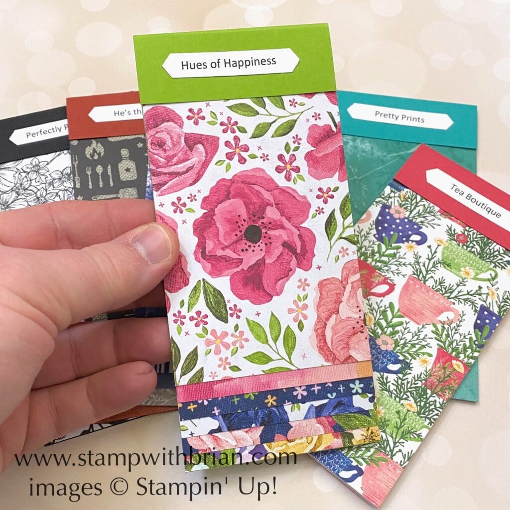 2022 Annual Catalog Designer Series Paper Swatch Books, Stampin Up!, Brian King 2022 Annual Catalog Designer Series Paper Swatch Books, Stampin Up!, Brian King