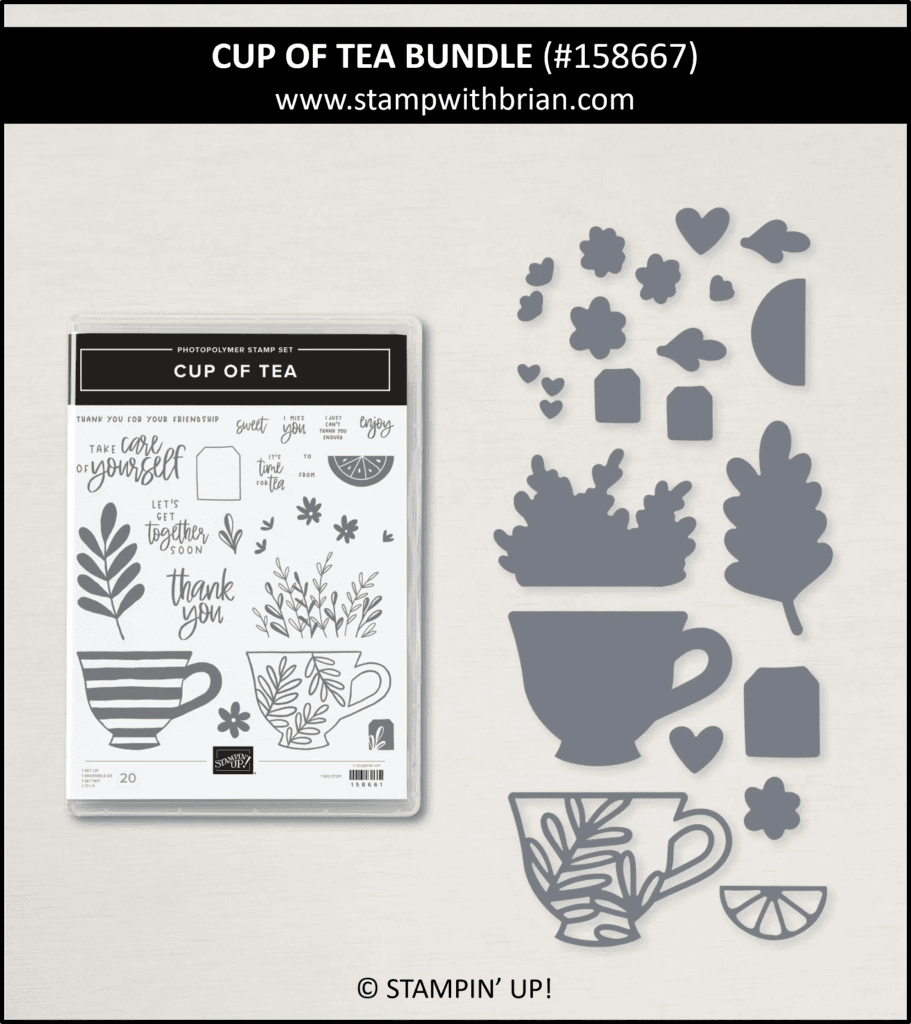 Cup of Tea Bundle, Stampin Up! 158667 Cup of Tea Bundle, Stampin Up! 158667