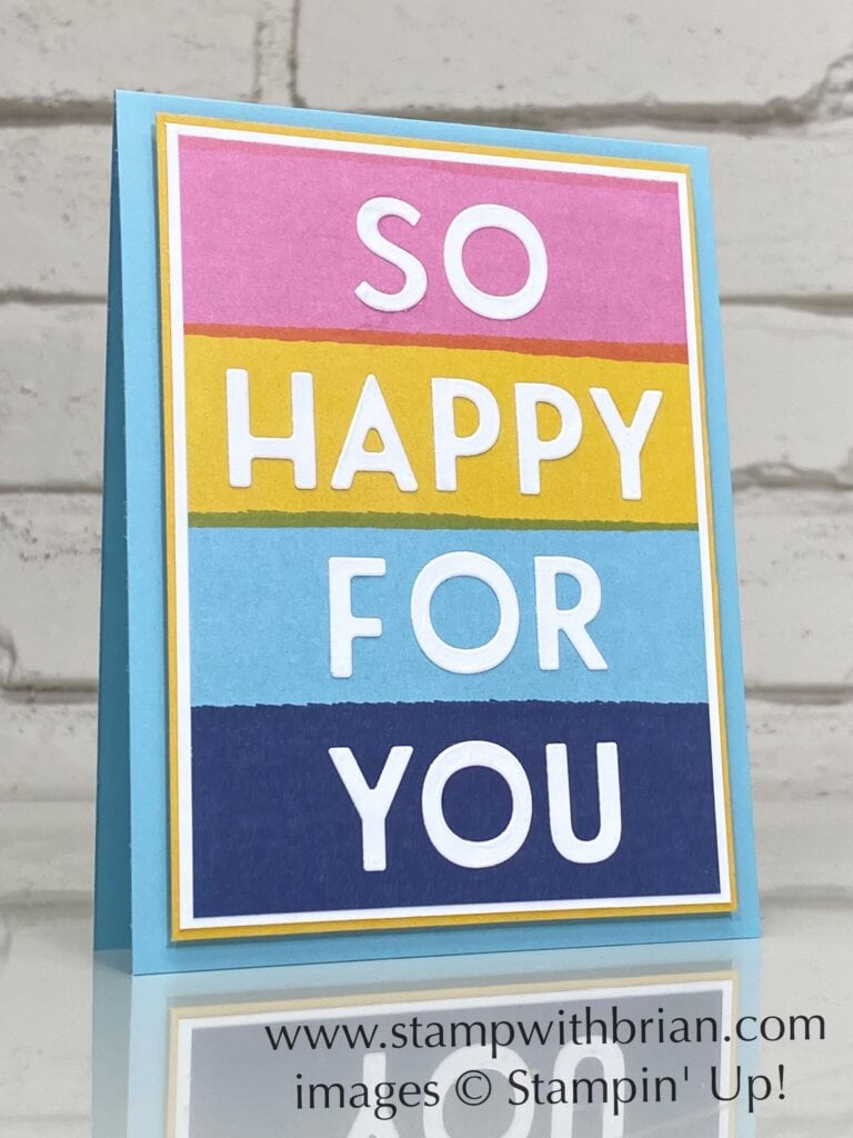 Playful Alphabet Dies, Abstract Beauty Specialty Designer Series Paper, Stampin Up!, Brian King