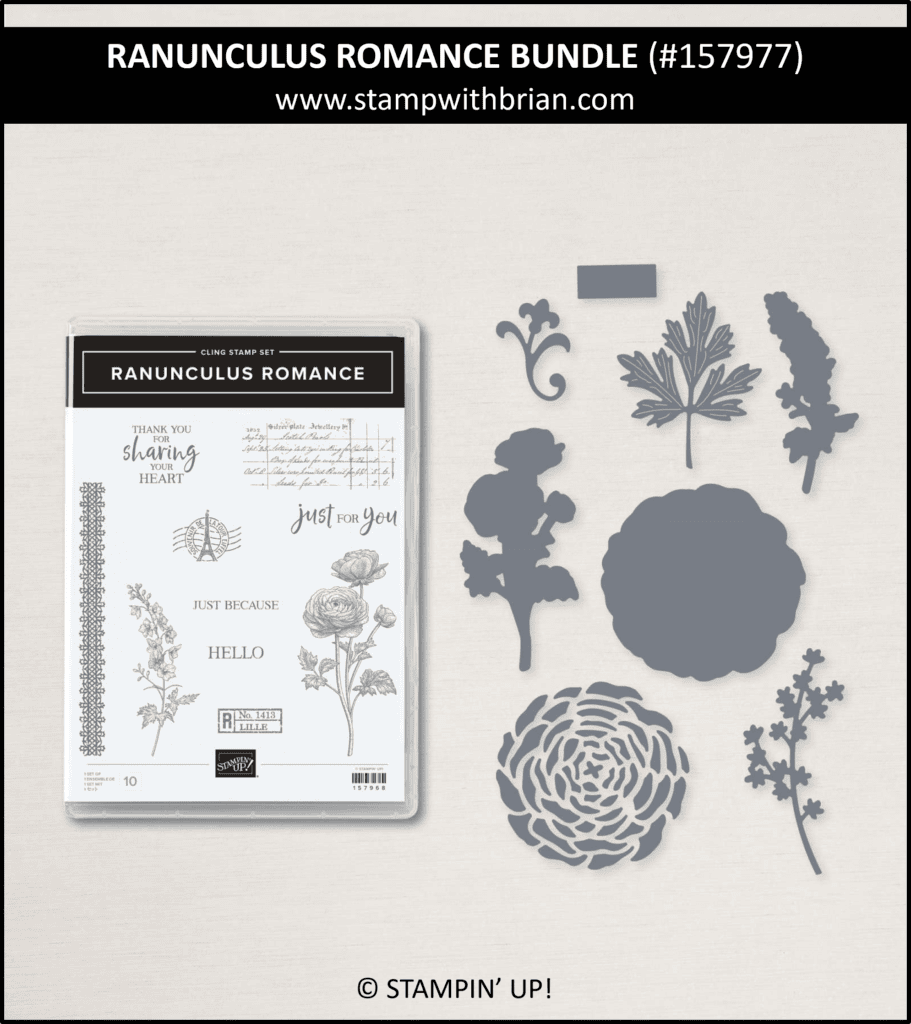 Ranunculus Romance Bundle, Stampin Up!, 157977