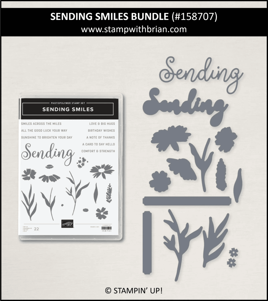 Sending Smiles Bundle, Stampin Up! 158707