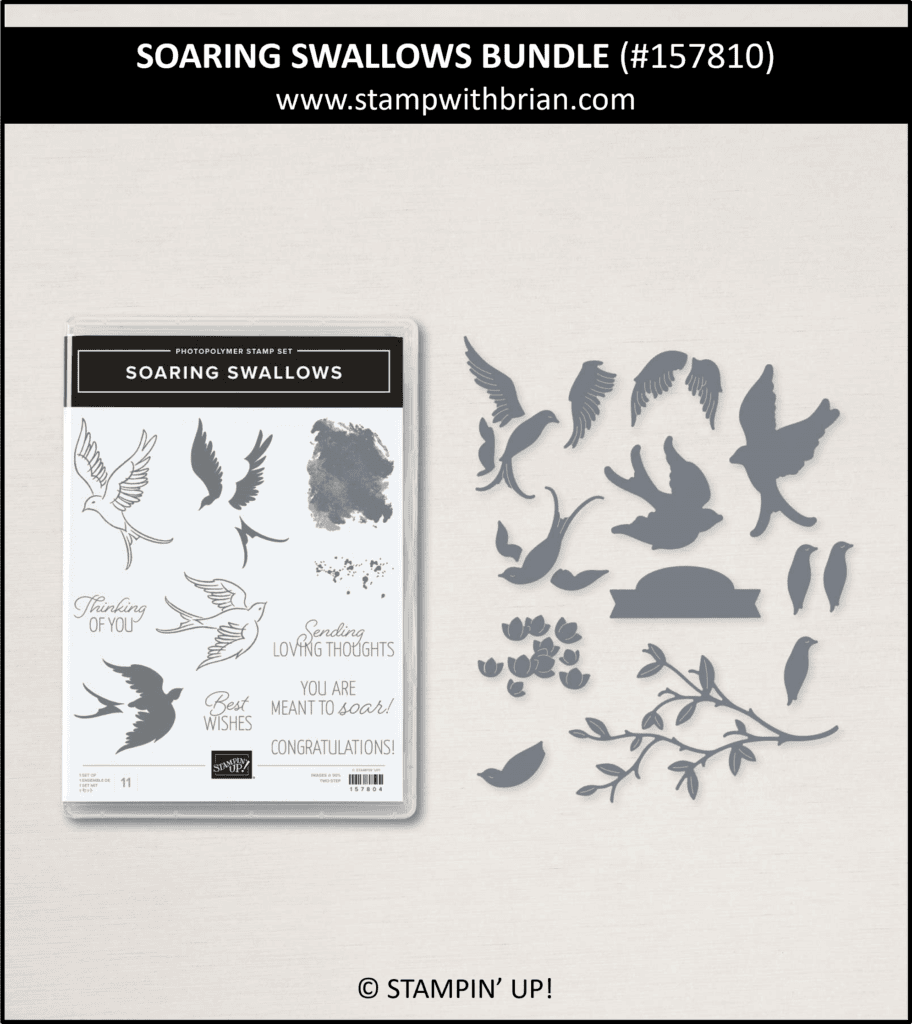 Soaring Swallows Bundle, Stampin Up! 157810