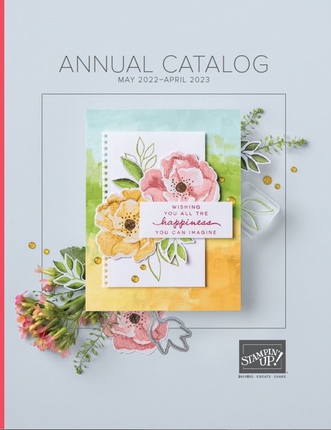 2022 Annual Catalog Cover, Stampin Up!