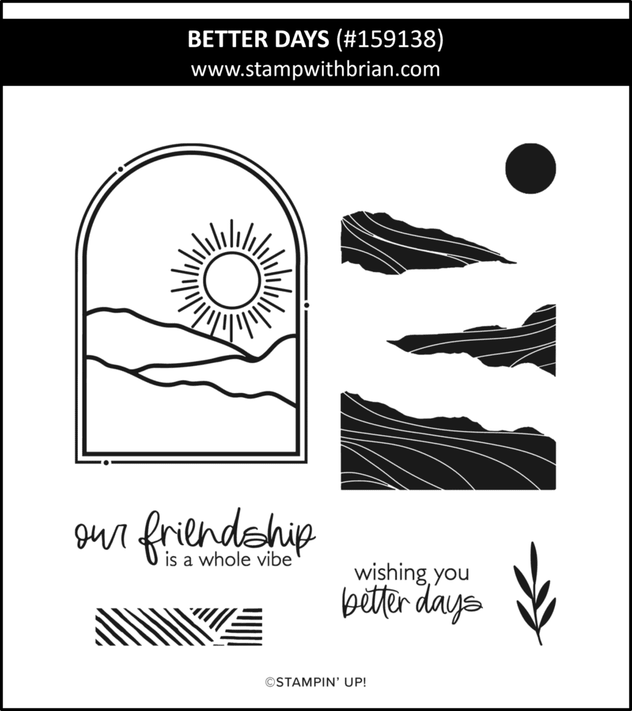 Better Days, Stampin Up!, 159138