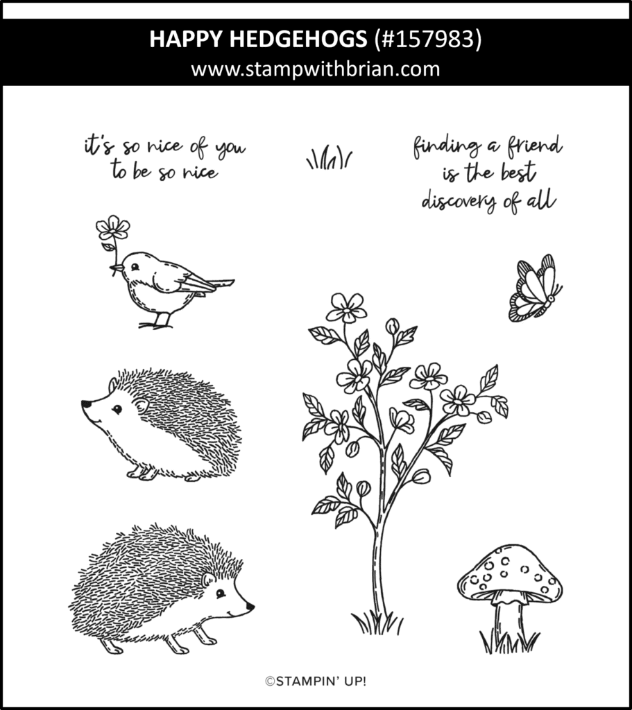 Happy Hedgehogs, Stampin Up!, 157983