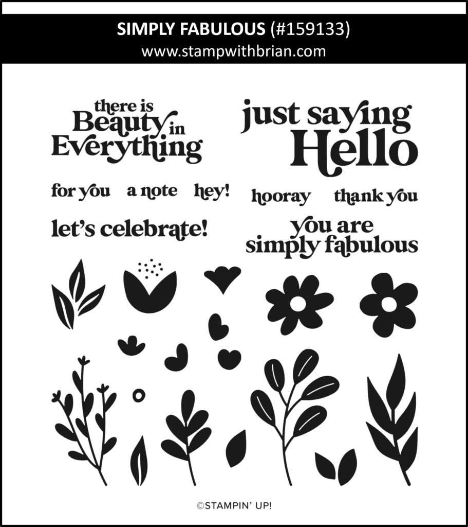 Simply Fabulous, Stampin Up!, 159133