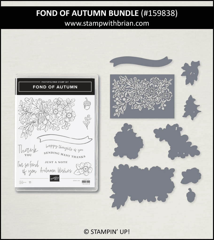 Fond of Autumn Bundle, Stampin Up!, 159838