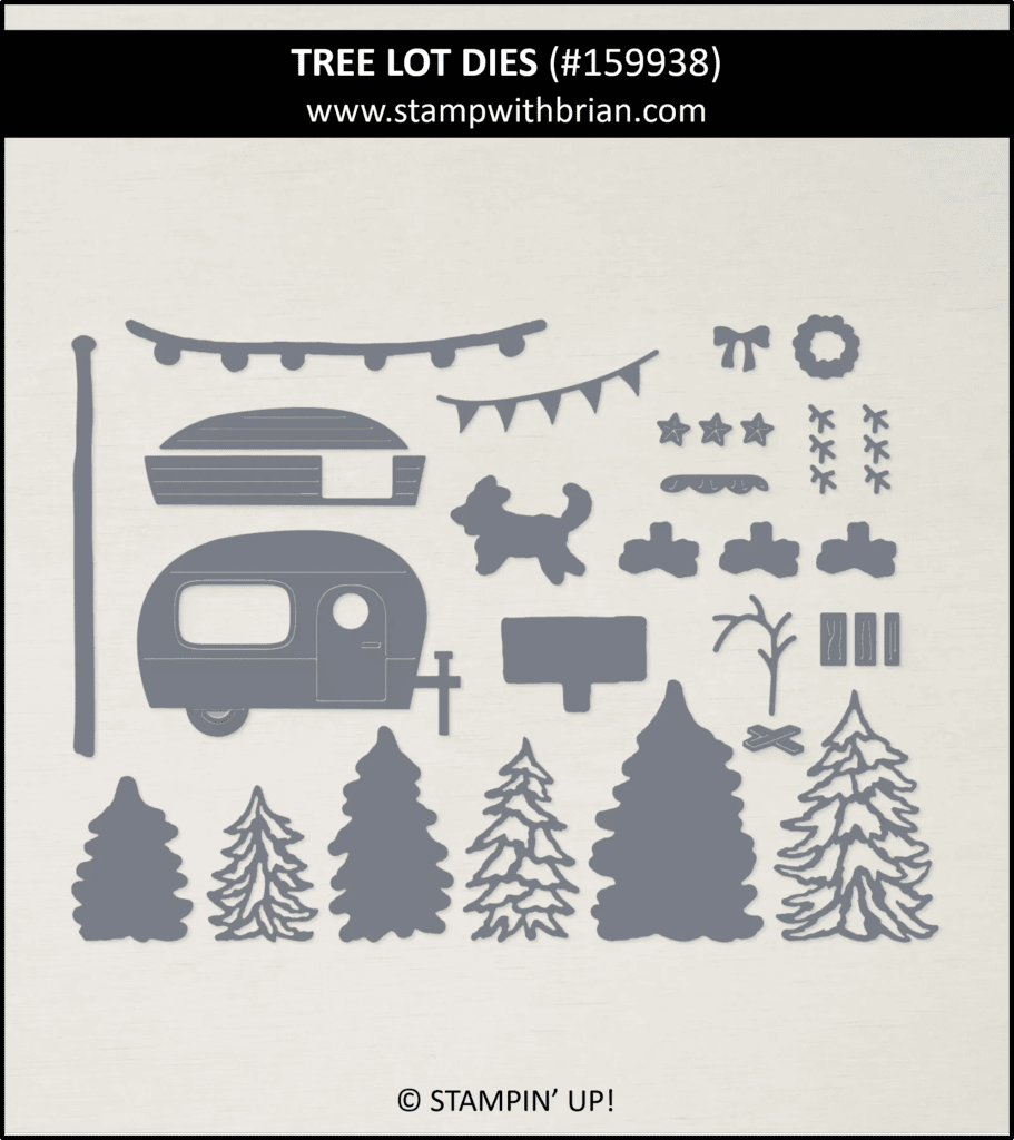 Tree Lot Dies, Stampin Up! 159938
