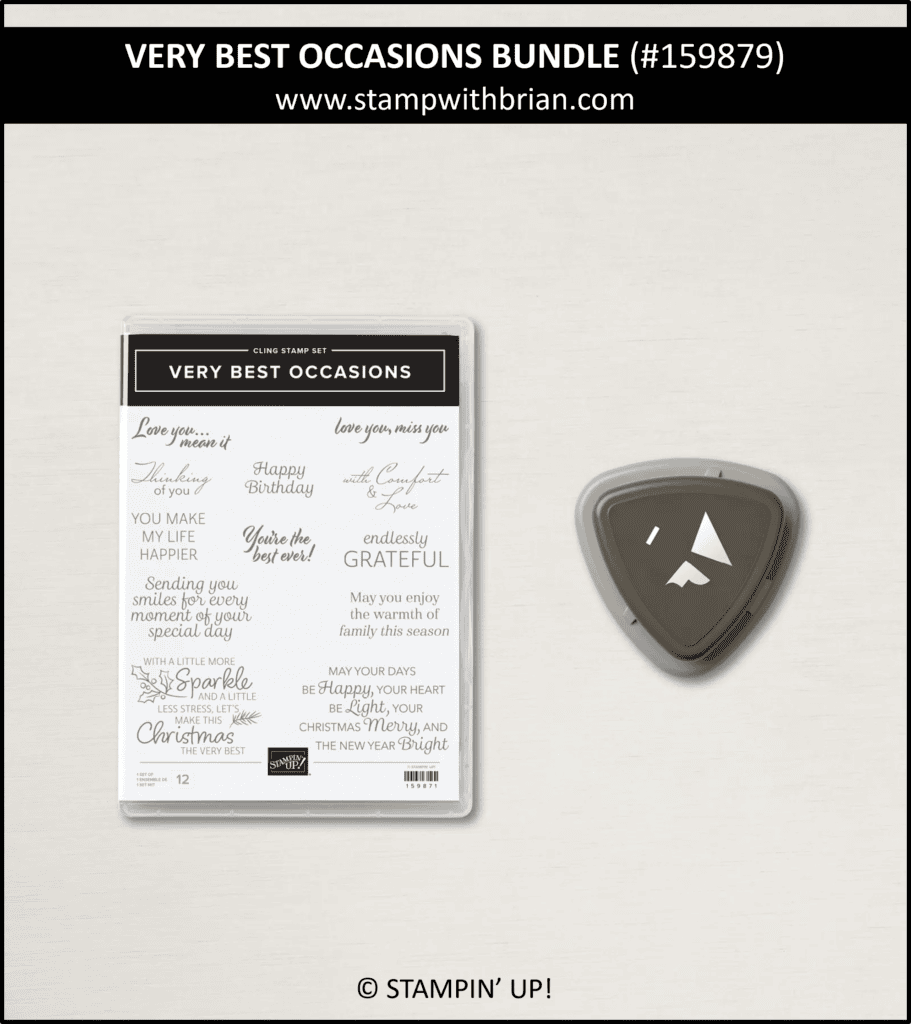 Very Best Occasions Bundle, Stampin Up! 159879