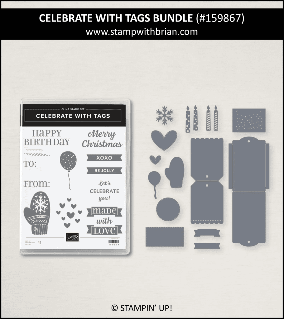 Celebrate with Tags Bundle, Stampin Up!, 159867