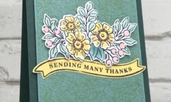 Fond of Autumn Bundle, Stampin Up!, Brian King, Fall thank you card