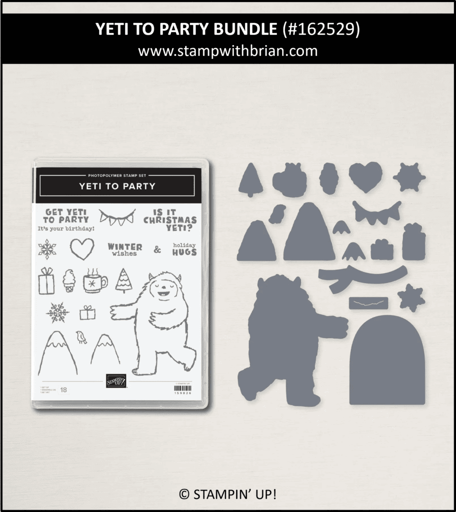 Yeti to Party Bundle, Stampin Up! 162529