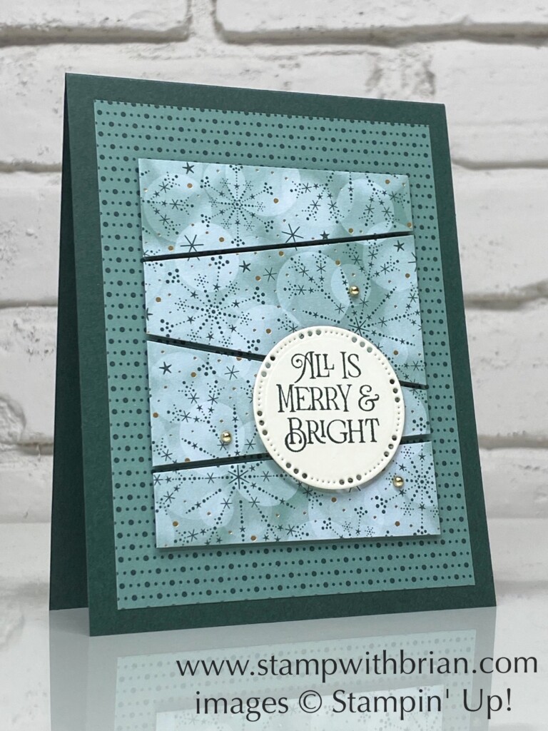 All is Merry & Bright – STAMP WITH BRIAN