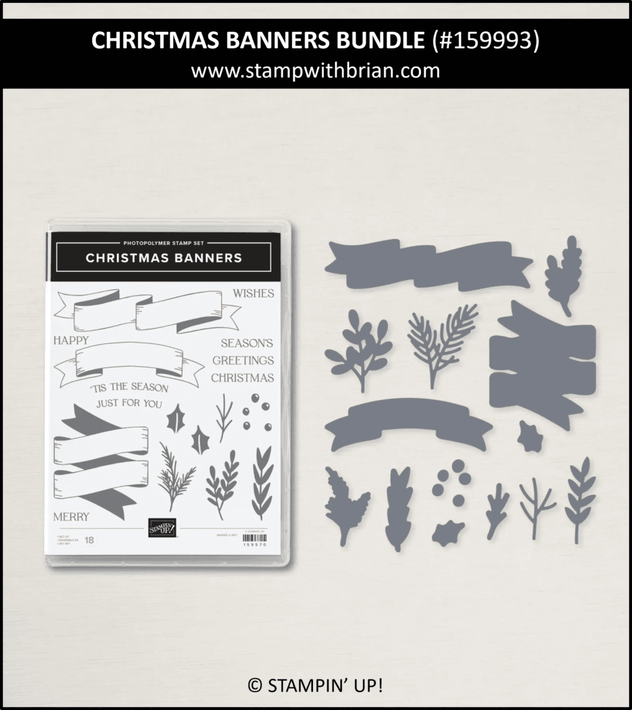 Christmas Banners Bundle, Stampin Up!, 159993