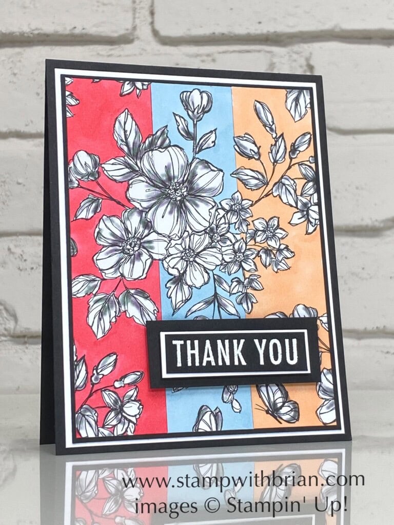 Perfectly Penciled Designer Series Paper, Stampin Blends, Stampin Up!, Brian King