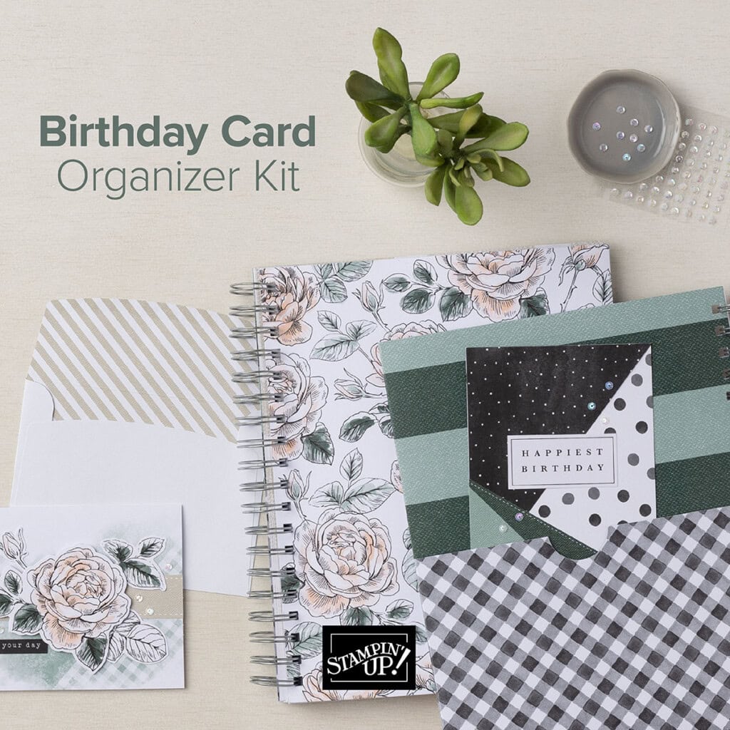Birthday Card Organizer Kit