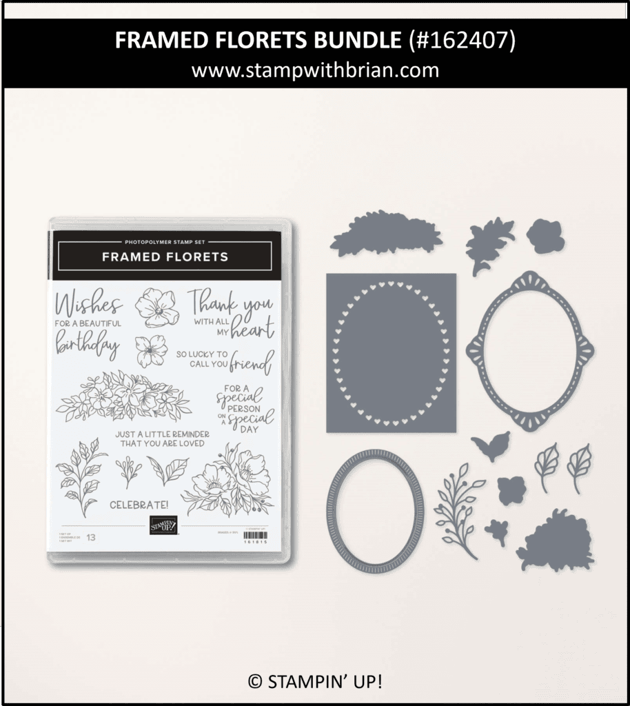 Framed Florets Bundle, Stampin Up! 162407