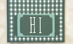 Alphabet A La Mode Dies, Something Fancy Dies, Stampin Up!, Brian King