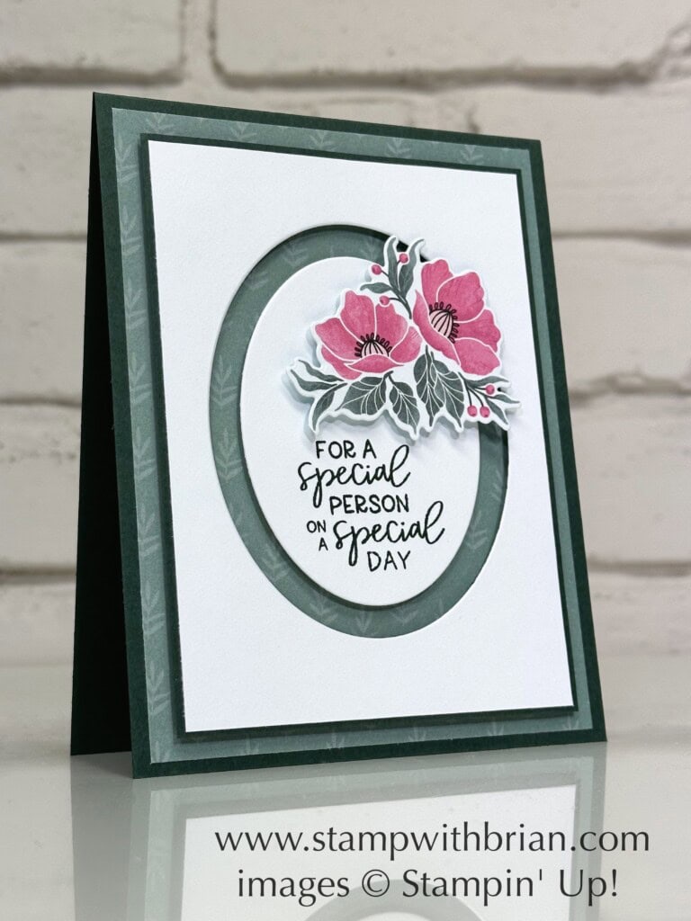 Framed Florets Bundle, Fitting Florets Designer Series Paper, Stampin Up!, Brian King