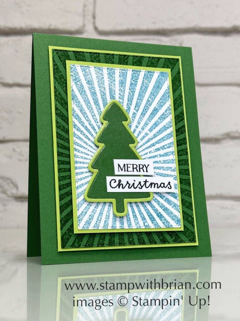 Rays of Light, Spruced Up Outlines Dies, Stampin Up! Brian King