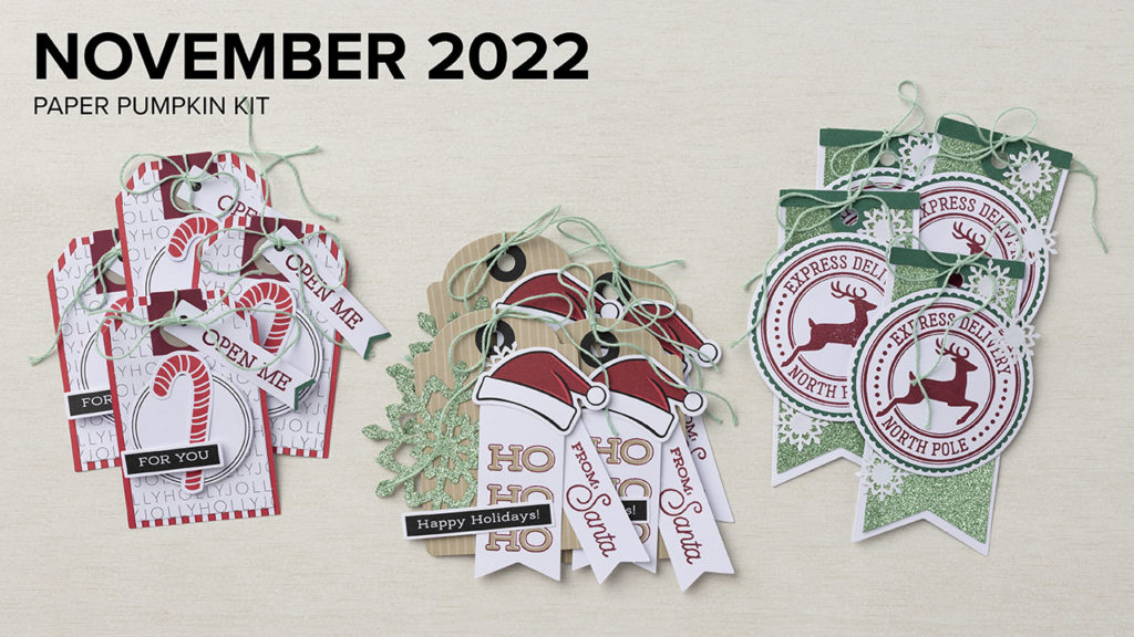 From the North Pole Paper Pumpkin, Stampin Up!
