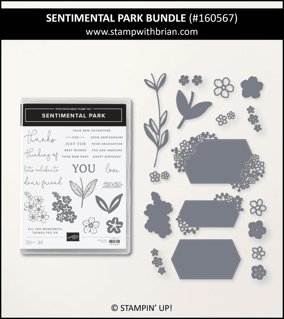 Sentimental Park Bundle, Stampin Up!, 160567